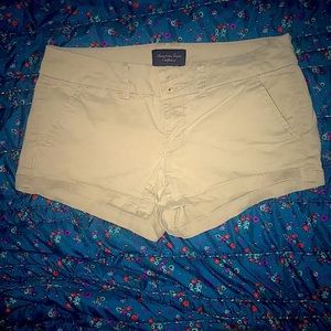 American Eagle Khaki Short Shorts